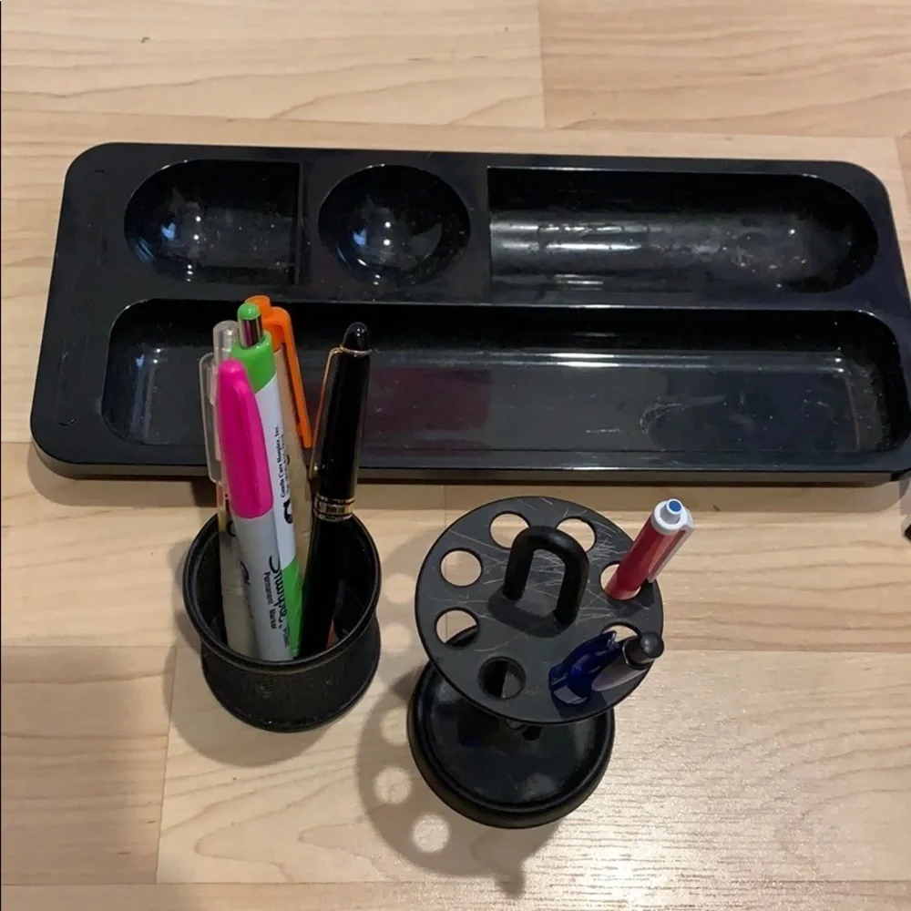Bundle of 4 pc stationary Black metal